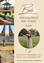 Bali – Yoga Retreat – 7 Tage mit Lydia Demmler