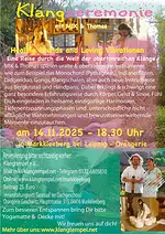 Healing Sounds and Loving Vibrations – Klangzeremonie mit Manuela Ina Kirchberger und Thomas Plum