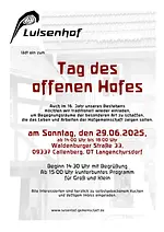 Tag des offenen Hofes auf dem Luisenhof