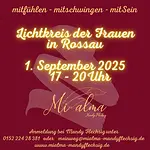 Lichtkreis der Frauen – mitfühlen · mitschwingen · mitsein mit Mandy Flechsig