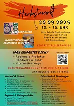 Herbstmarkt – regionale Produkte · Handwerk & Kunst · alternative Wege