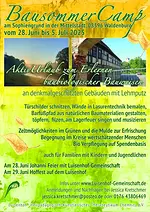 BausommerCamp 2025 am Sophiengrund in Waldenburg