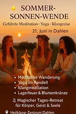 Natur, Yoga, Klang – Herbstzauber – Dein Auszeittag in der Dahlener-Heide mit Bianca Menzel