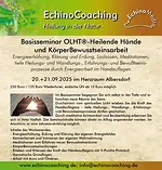 Heilende Hände und KörperBewusstseinsarbeit – Basisseminar OLHT® mit Kerstin Ramm (Heilerin/Coach/Schamanisches)