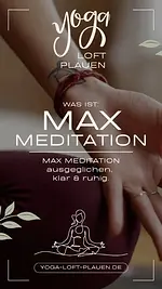 Max Meditation – ausgeglichen, klar & ruhig mit Daniela Simart