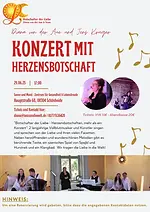 Konzert mit Herzensbotschaften mit Diana von der Aue & Jens Krüger