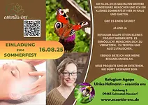 Sommerfest im Refugium Agape mit Ulrike Hofmann