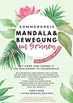Mandala & Bewegung im Grünen mit Carina Zais & Anne