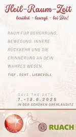 Heil-Raum-Zeit – berührt, bewegt, bei Dir! in der Oberlausitz mit Diana Hessel