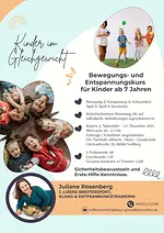 Kinder im Gleichgewicht – Bewegungs- und Entspannungskurs für Kinder ab 7 Jahren mit Juliane Rosenberg