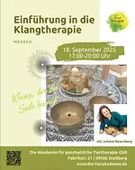 Einführung in die Klangtherapie – Heilsame Klänge für Körper und Seele mit Juliane Rosenberg