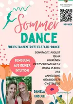 Sommer Dance – Freies Tanzen trifft Ecstatic-Dance mit Daniela Simart & Juli