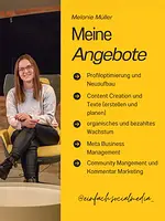 Unternehmens-Schaufenster Meta für Facebook & Instagram – praktisch nutzen, strategisch einsetzen, professionell einrichten (4 Online-Termine) mit Melanie Müller