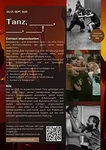 Contact Improvisation im Rahmen des Ecstatic Dance Chemnitz Tanzwochenendes mit Nils Dittmar