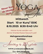 Beginn neuer Hatha-Yoga Kurs mit Lydia Demmler