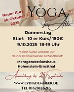 Beginn neuer Hatha-Yoga Kurs mit Lydia Demmler