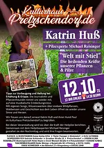 Fachvortrag „Welt mit Stiel" – Die heilenden Kräfte unserer Pflanzen & Pilze mit Katrin Huß & Michael Reisinger
