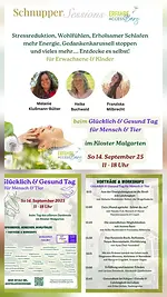 Glücklich & Gesund Tag für Mensch & Tier zum Tag des offenen Denkmals mit u. a. mit Franziska Milbrecht