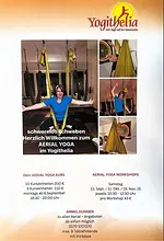 Aerial Yoga Workshop – schwereloses Schweben mit Cornelia Plutz