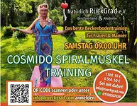 COSMIDO Online-Spiralmuskeltraining zu Hause oder unterwegs per Zoom mit Corina Wohlfeil-Großer