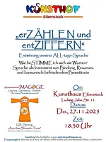 Vortrag „erZÄHLEN und entZIFFERN" – Entwirrung unserer ALL-tags-Sprache mit Markus Lange