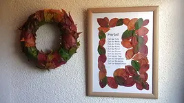 Workshop „Herbst” – bunter Kranz oder Collage mit Herbstgedicht anfertigen mit anschl. Klangmeditation mit Katharina Weisbach & Juliane Rosenberg