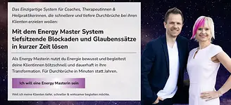 Beginn 5-monatige Ausbildung zum Energy Master – das einzigartige System für Coaches, Therapeutinnen & Heilpraktikerinnen mit Isabell & Dr. Sven Haase