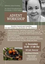 Advent Workshop mit Juliane Rosenberg