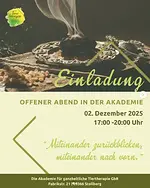 Offener Abend in der Akademie für ganzheitliche Tiertherapie GbR