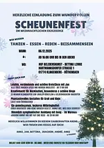 Scheunenfest im weihnachtlichen Erzgebirge