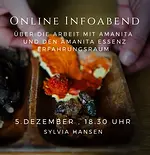 Kostenloser Online-Infoabend über die Arbeit mit Amanita und zum Amanita-Essenz- Erfahrungsraum mit Sylvia Hansen