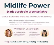 Workshop Stark durch die Wechseljahre – Lass Deine weibliche Kraft erwachen! mit Dr. Katja Henschler & Nadine Hans