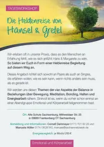 Tagesworkshop Emotional- und Körperarbeit „Die Heldenreise von Hänsel & Gretel” – Balance in Beziehungen begleitet durch Klang mit Manuela Hüller & Anja Christine Zimmer