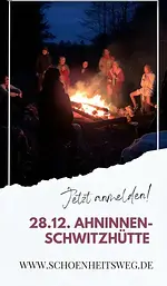 Ahninnen-Schwitzhütte mit Malina