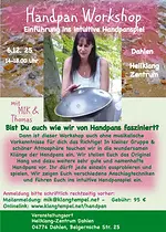 Handpan-Workshop – Einführung in das intuitive Handpanspiel mit Manuela Ina Kirchberger und Thomas Plum