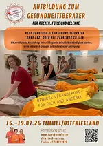 Ausbildung zum Gesundheitsberater für Rücken, Hände und Gelenke Teil 1 mit Corina Wohlfeil-Großer
