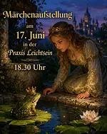 Märchenaufstellung „Der Froschkönig" mit Bettina Brückner