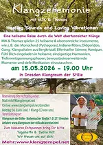 Klangzeremonie – Healing Sounds and Loving Vibrations mit Manuela Ina Kirchberger und Thomas Plum