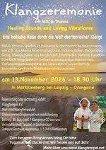 Klänge für die Seele – Eine meditative Reise durch die Welt obertonreicher Klänge mit Manuela Ina Kirchberger und Thomas Plum
