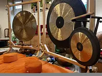 Gong-Meditation – Seelenbad im Klang großer Gongs mit Sabine & Roy Müller
