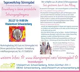 Der Kosmische Klang und Wege zur heilsamen Selbstanwendung – Einführungsworkshop: Einweihung in die persönliche Schwingungsfrequenz mittels Klanggabeln mit Manuela Ina Kirchberger & Thomas Plum
