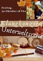 Klangkonzert zu Samhain „Unterweltreise” mit Claudia Hoffmann