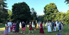 Große MiteinanderSein Sonnenwende-Feier im Miriquidi-Kräutergarten Eibenstock mit MiteinanderSein e.V.