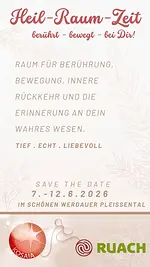 Heil-Raum-Zeit – berührt, bewegt, bei Dir! mit Diana Hessel & Kati Schröter
