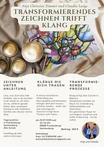Transformierendes Zeichnen trifft Klang mit Anja Christine Zimmer & Claudia Lange