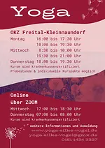 Yoga in Freital – Einstieg jederzeit möglich, auch spontane Einzelstunde mit Silke Vogel