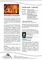 Seminar Orientalische Tanztechnik mit Bella Steudel