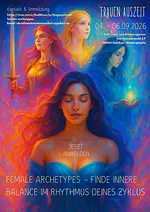 Frauenauszeit Female Archetypes – Finde innere Balance im Rhytmus deines Zyklus mit Christina Kölbel