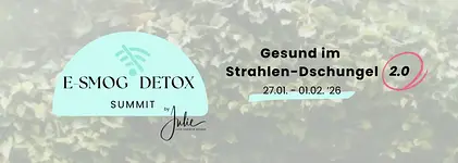 Online Kongress E-SMOG Detox u. a. mit Sprecherin Dr. phil. Julia König
