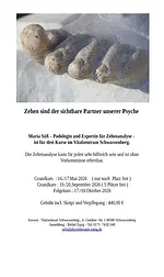 Grundkurs Zehenanalyse – Zehen sind der sichtbare Partner unserer Psyche mit Maria Süß